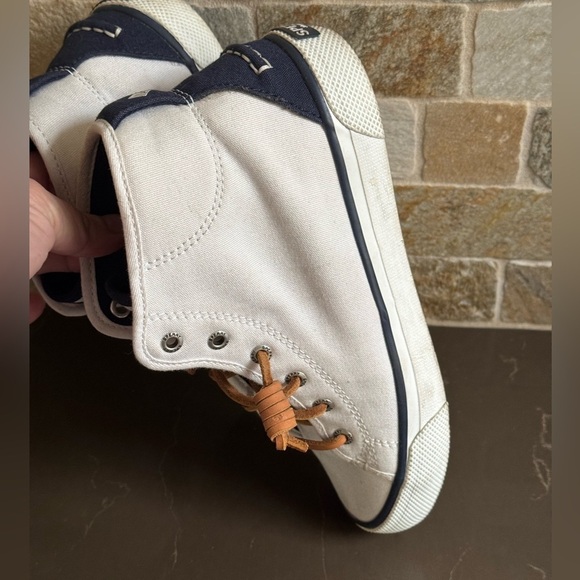 Sperry Women's Crest High Top Textile Sneakers Size 5 - Picture 7 of 13